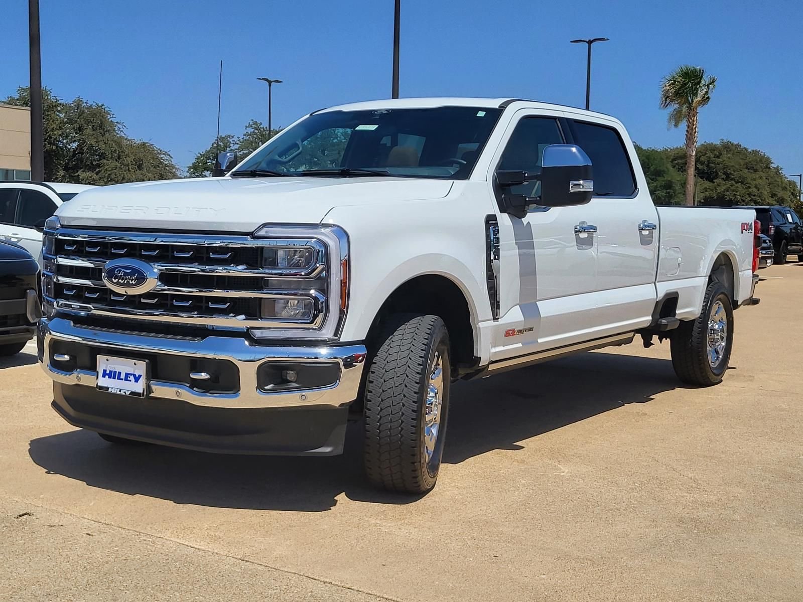 Used 2024 Oxford White Ford Lariat image 2