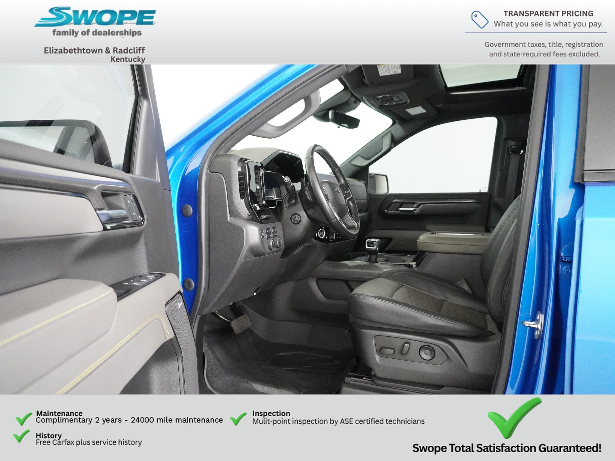 Used 2022 Glacier Blue Metallic Chevrolet ZR2 image 12