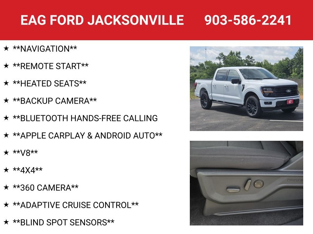 New 2026 Oxford White Ford XLT image 4