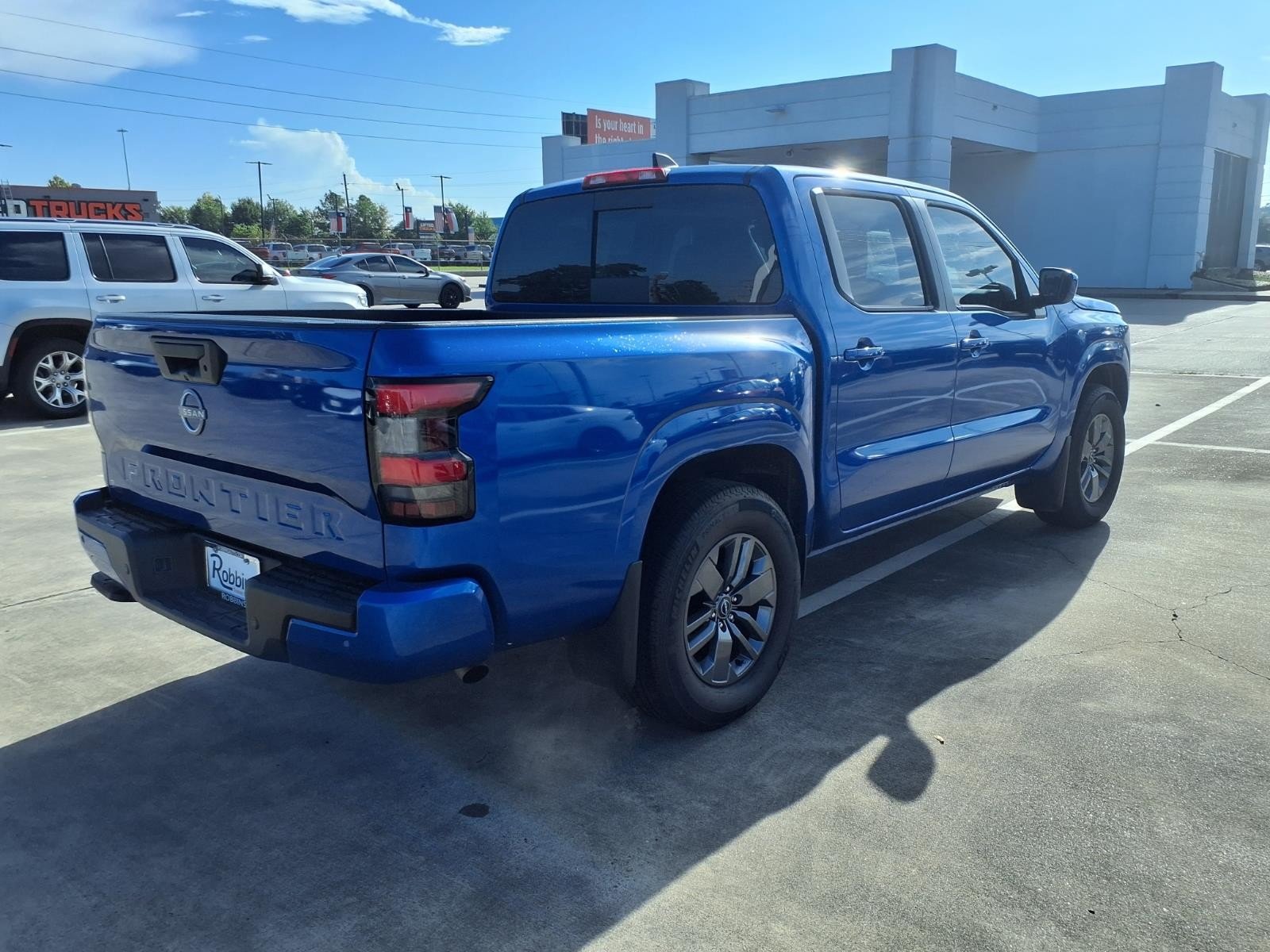 2026 Nissan Frontier SV Blue at Robbins Nissan