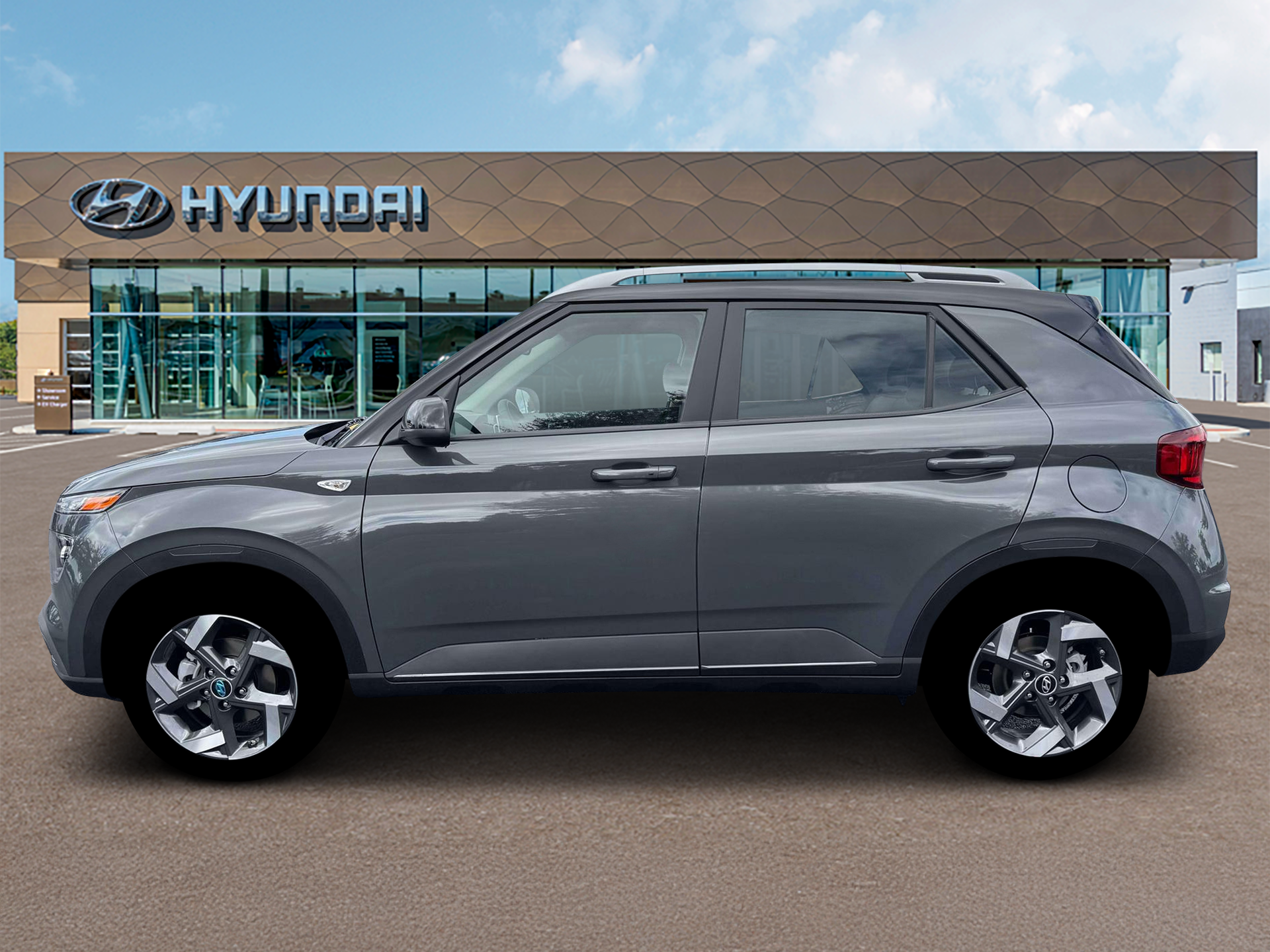 New 2026 Gray Hyundai SEL w/Two-Tone Roof image 3