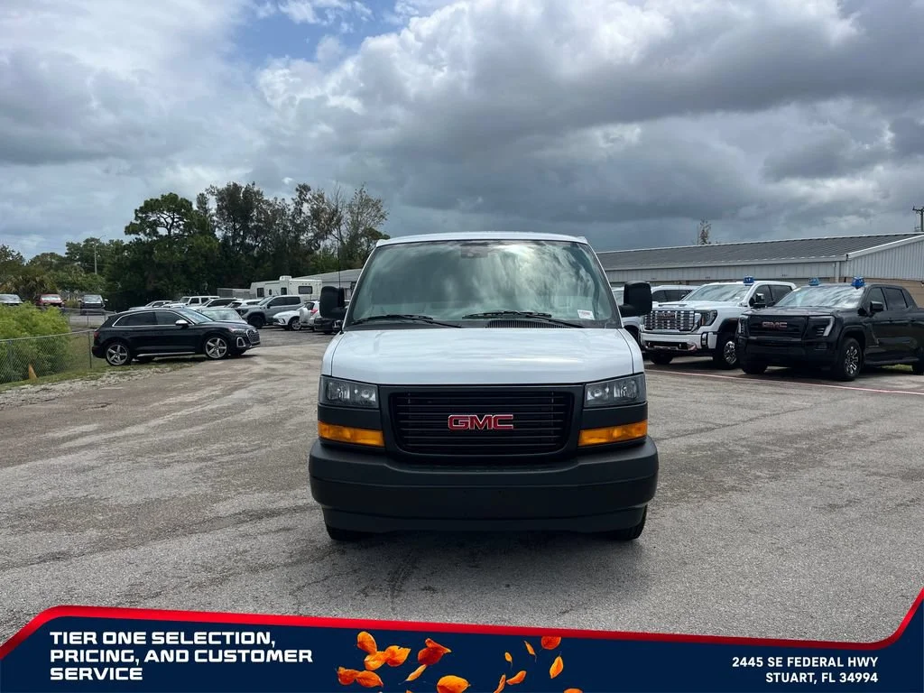 New 2026 Summit White GMC Work Van image 3