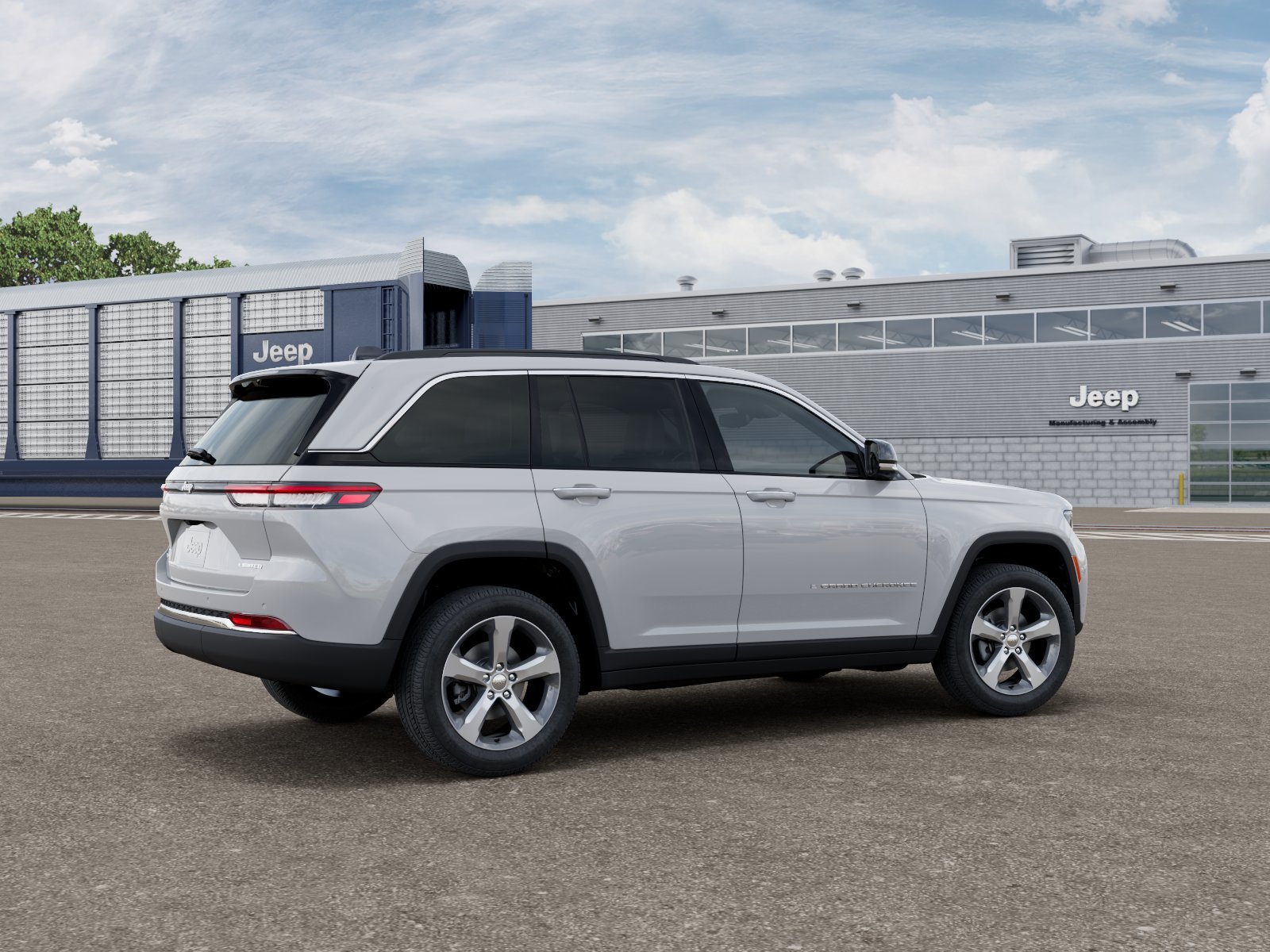 New 2026 Bright White Clearcoat Jeep Limited image 4