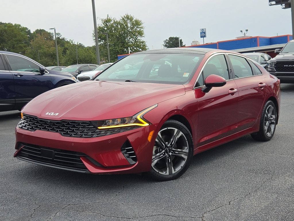 Used 2022 Passion Red Kia EX image 1