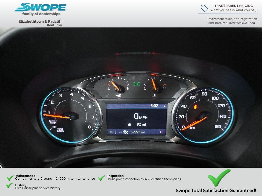 Used 2023 Mosaic Black Metallic Chevrolet RS image 22