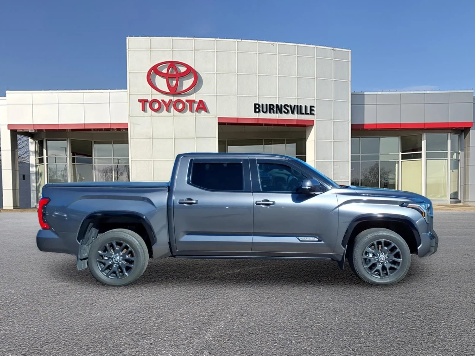 Used 2023 Toyota Tundra Platinum with VIN 5TFNA5DB2PX117124 for sale in Burnsville, Minnesota