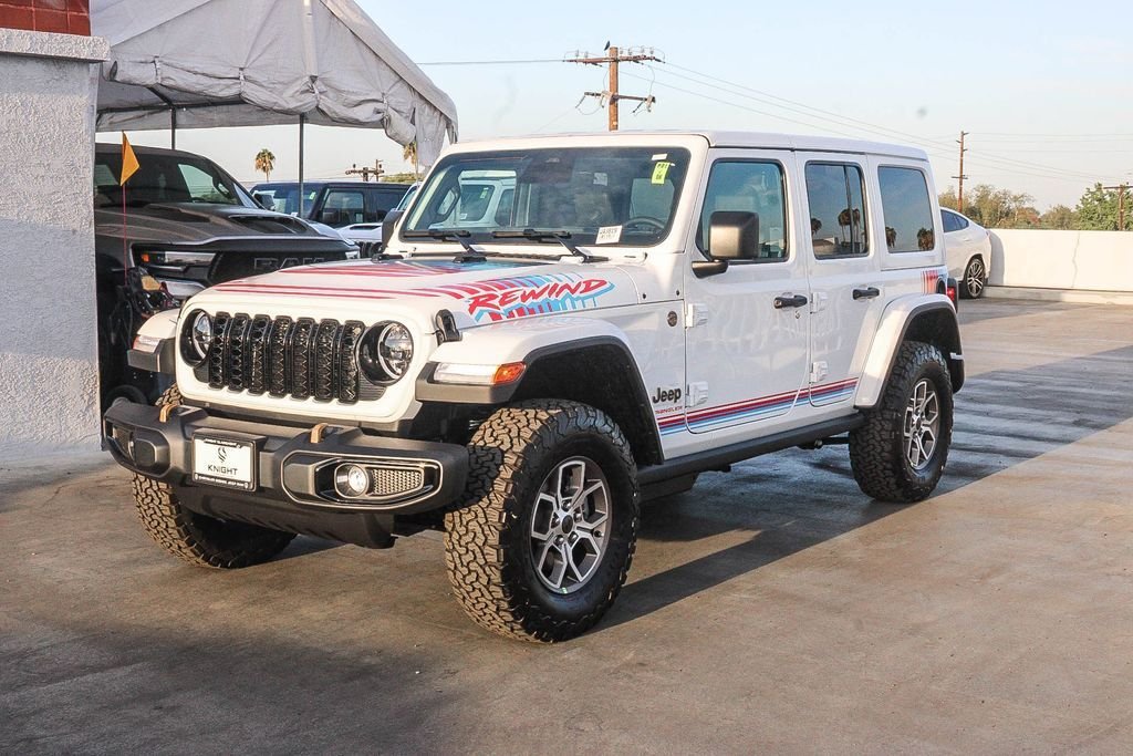New 2026 Bright White Clearcoat Jeep Rewind image 4