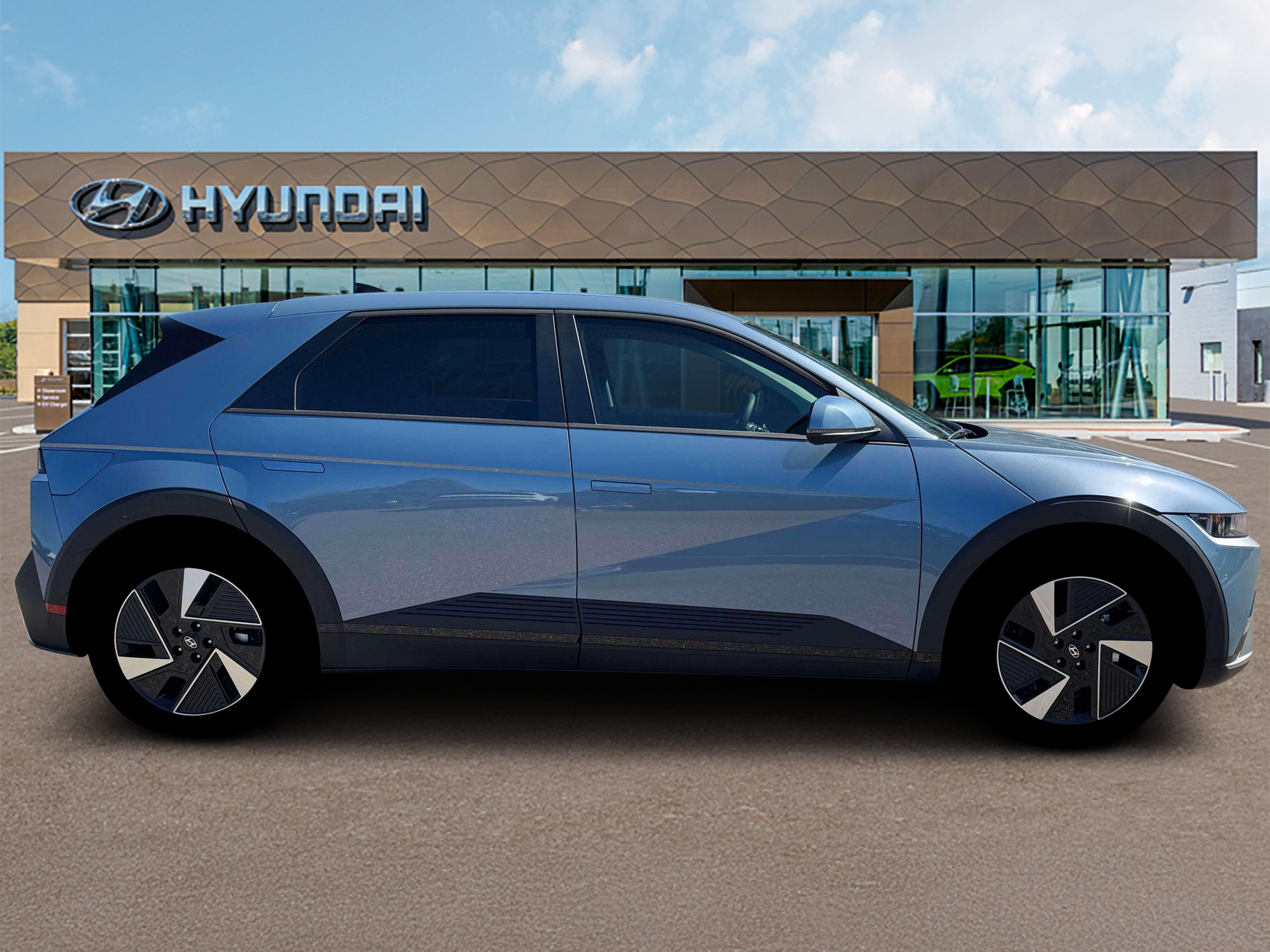 New 2026 Blue Hyundai SEL image 9