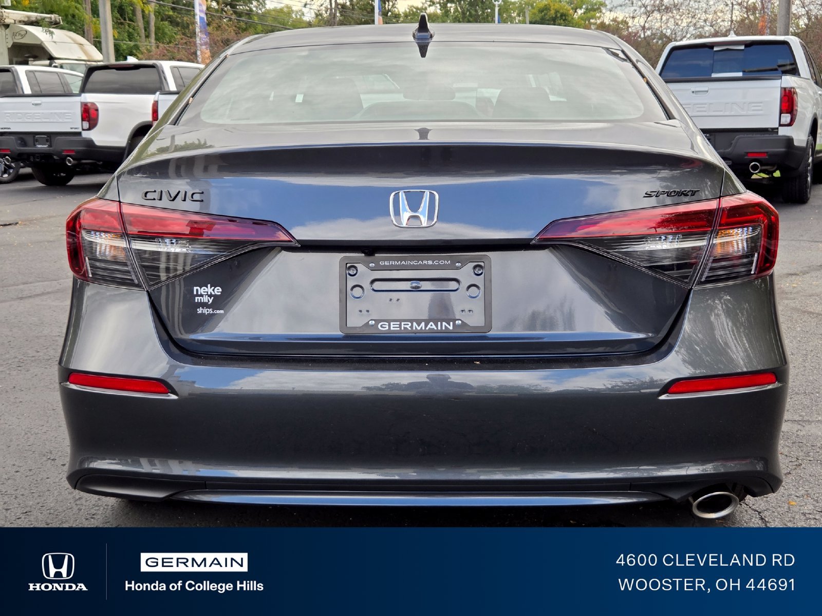 New 2026 Meteorite Gray Metallic Honda Sport image 14