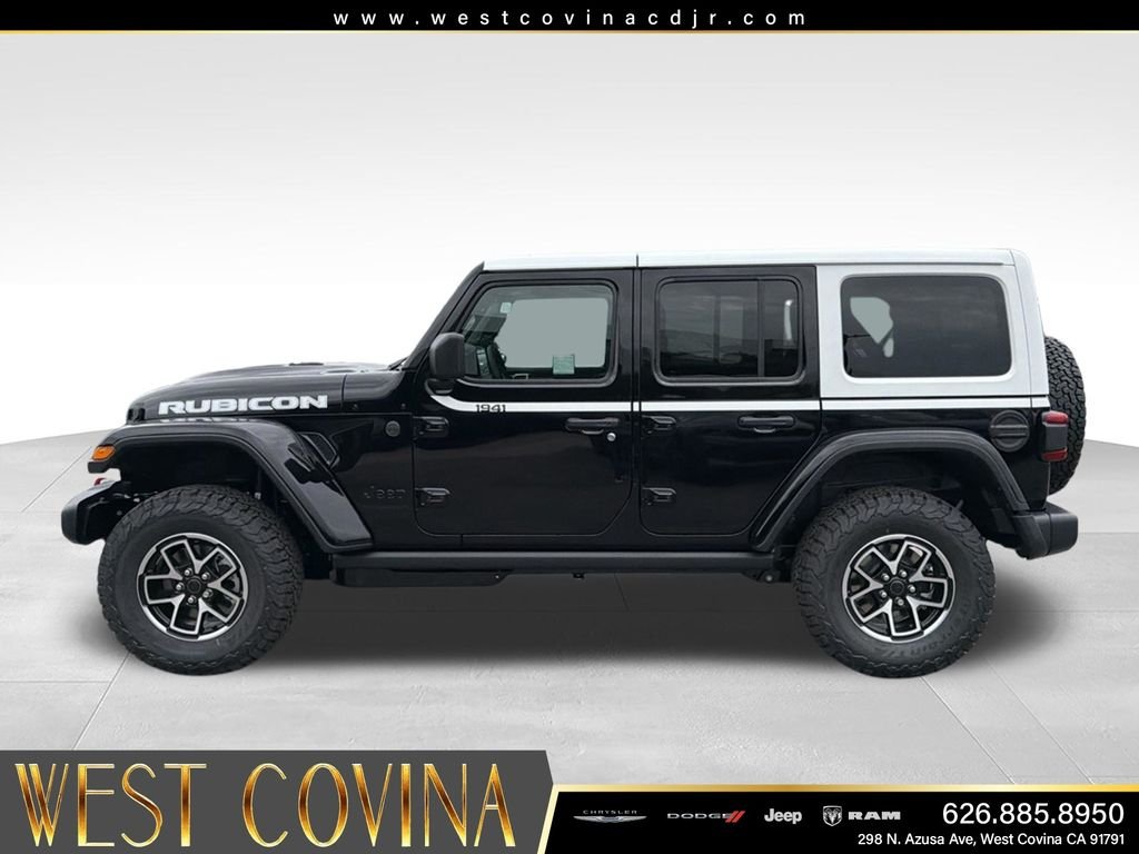 New 2026 Black Clear-Coat Exterior Paint Jeep Rubicon image 12