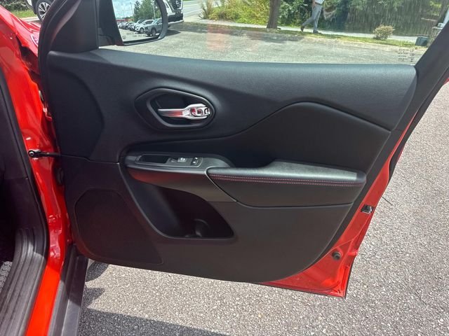 Used 2021 Orange Jeep Trailhawk image 22
