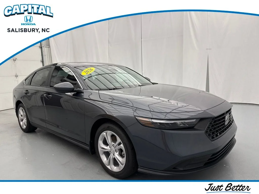 New 2026 Meteorite Gray Metallic Honda LX image 1