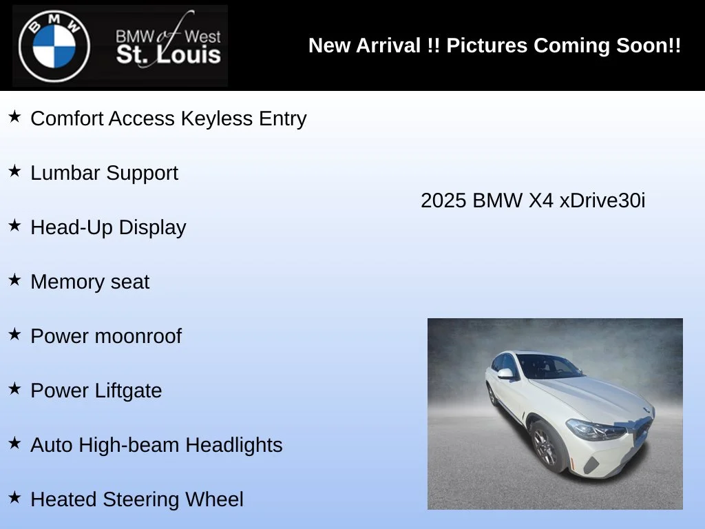 Used 2025 White BMW xDrive30i image 9