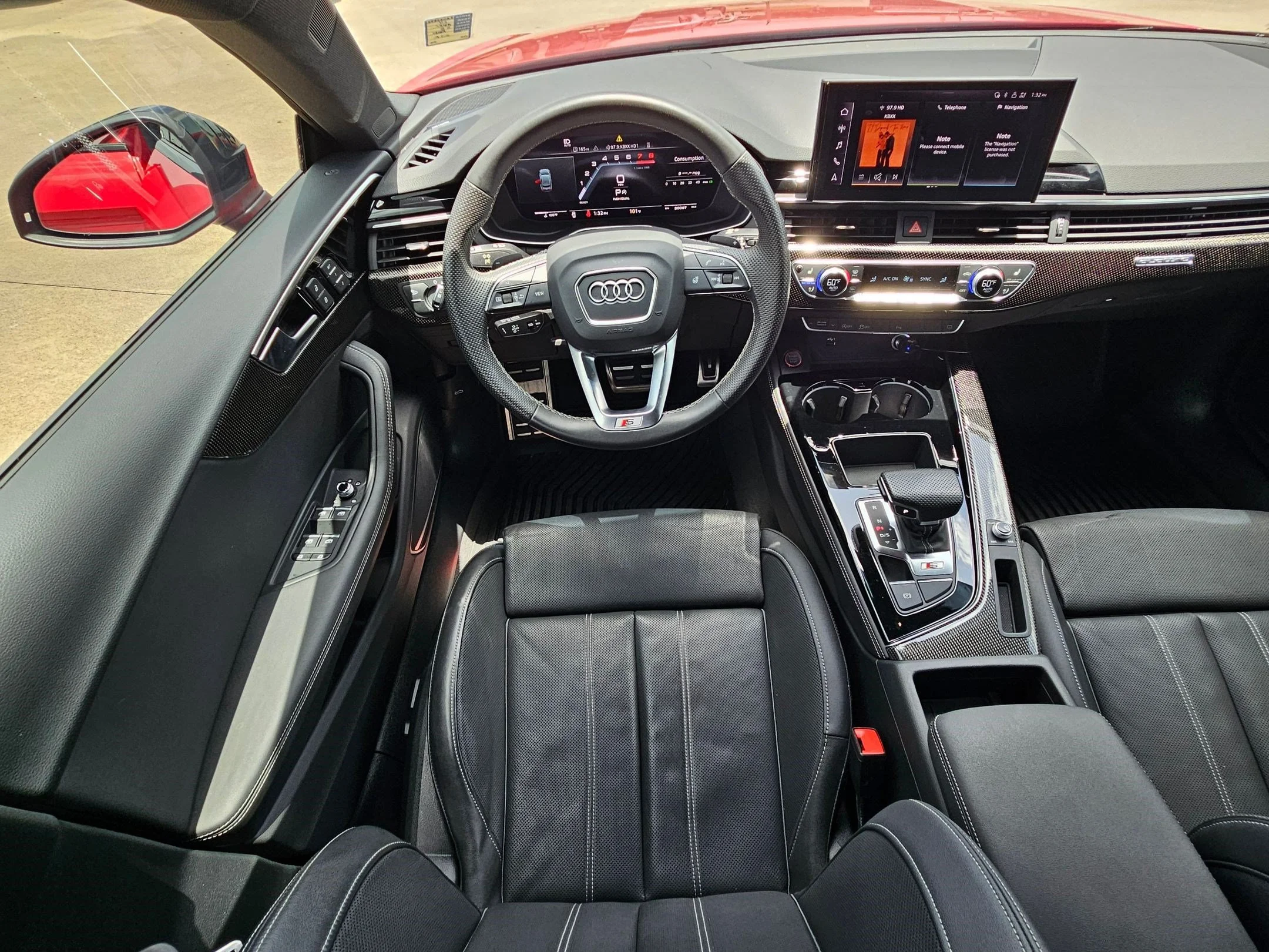 Certified Used 2024 Progressive Red Metallic Audi Premium Plus image 24