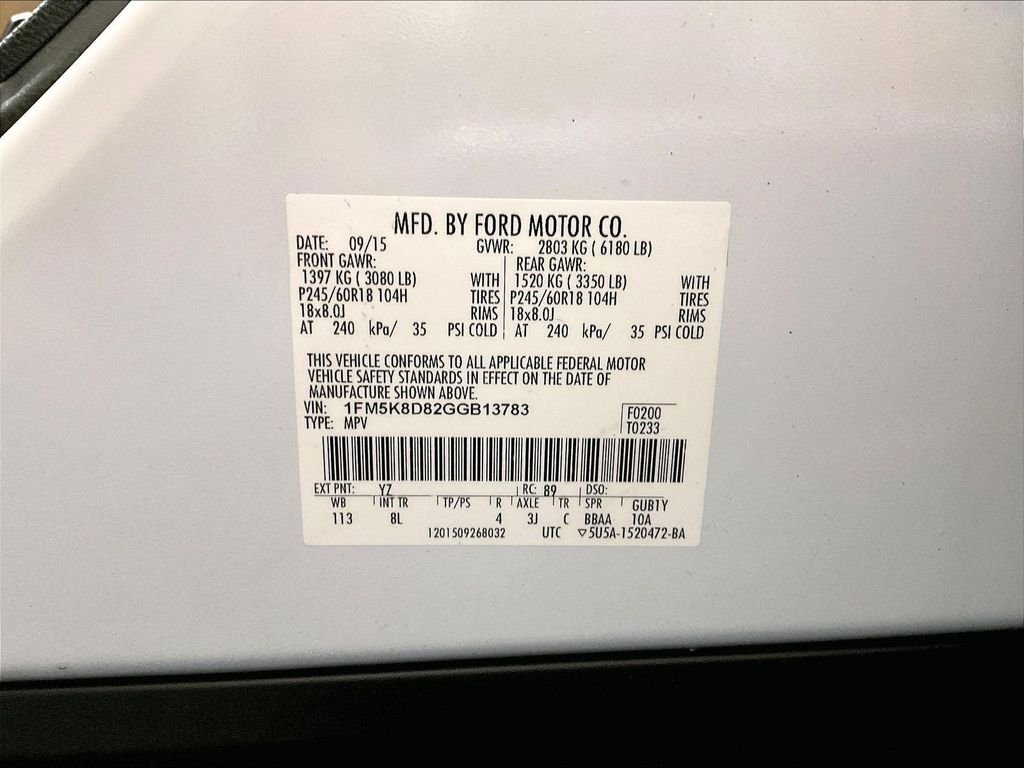Used 2016 Oxford White Ford XLT image 34
