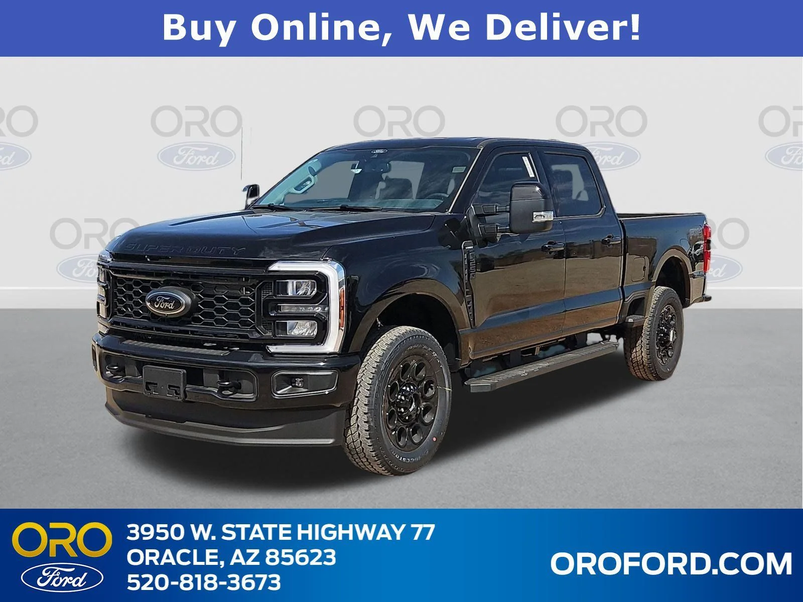 New 2026 Agate Black Metallic Ford F-250® Lariat® image 1