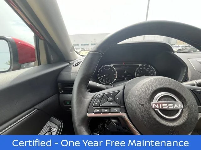 Certified Used 2025 Red Nissan SV image 11