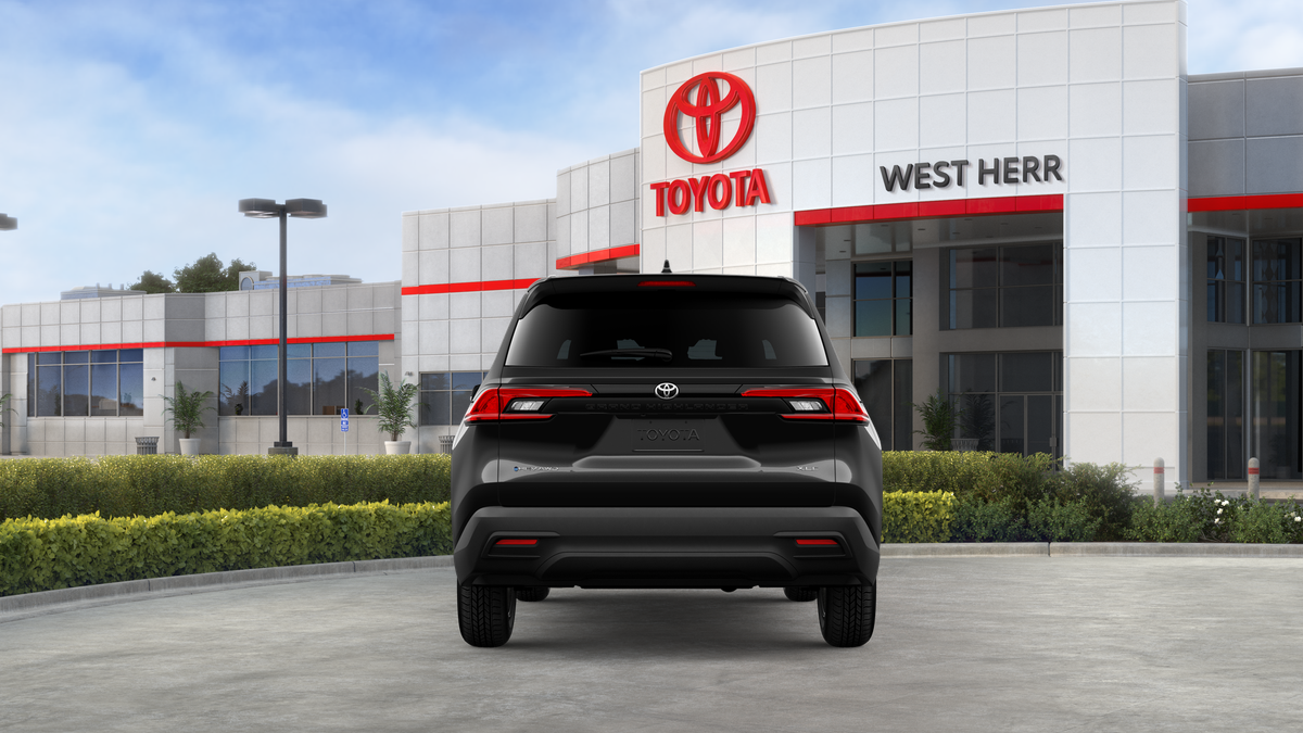 New 2026 Midnight Black Metallic Toyota Hybrid XLE image 8
