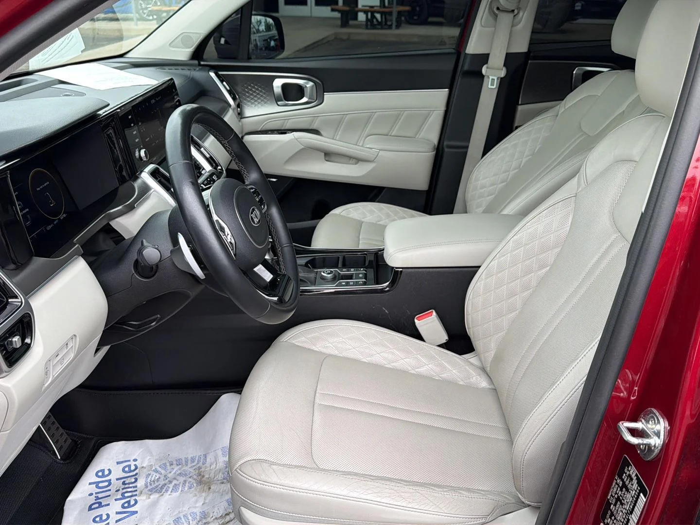 Used 2021 Passion Red Tintcoat Kia SX Prestige image 11