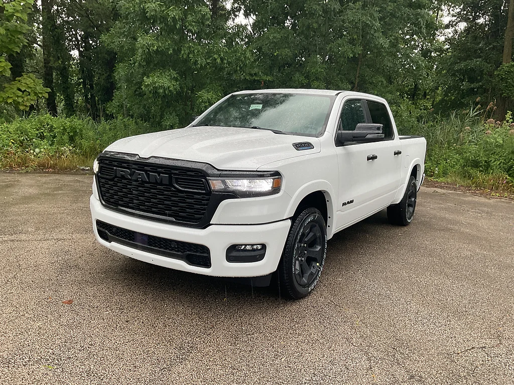 New 2026 Bright White Clear Coat Ram Big Horn Crew Cab 4x4 5