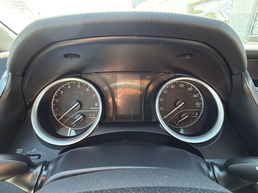 Used 2021 Super White Toyota LE image 15