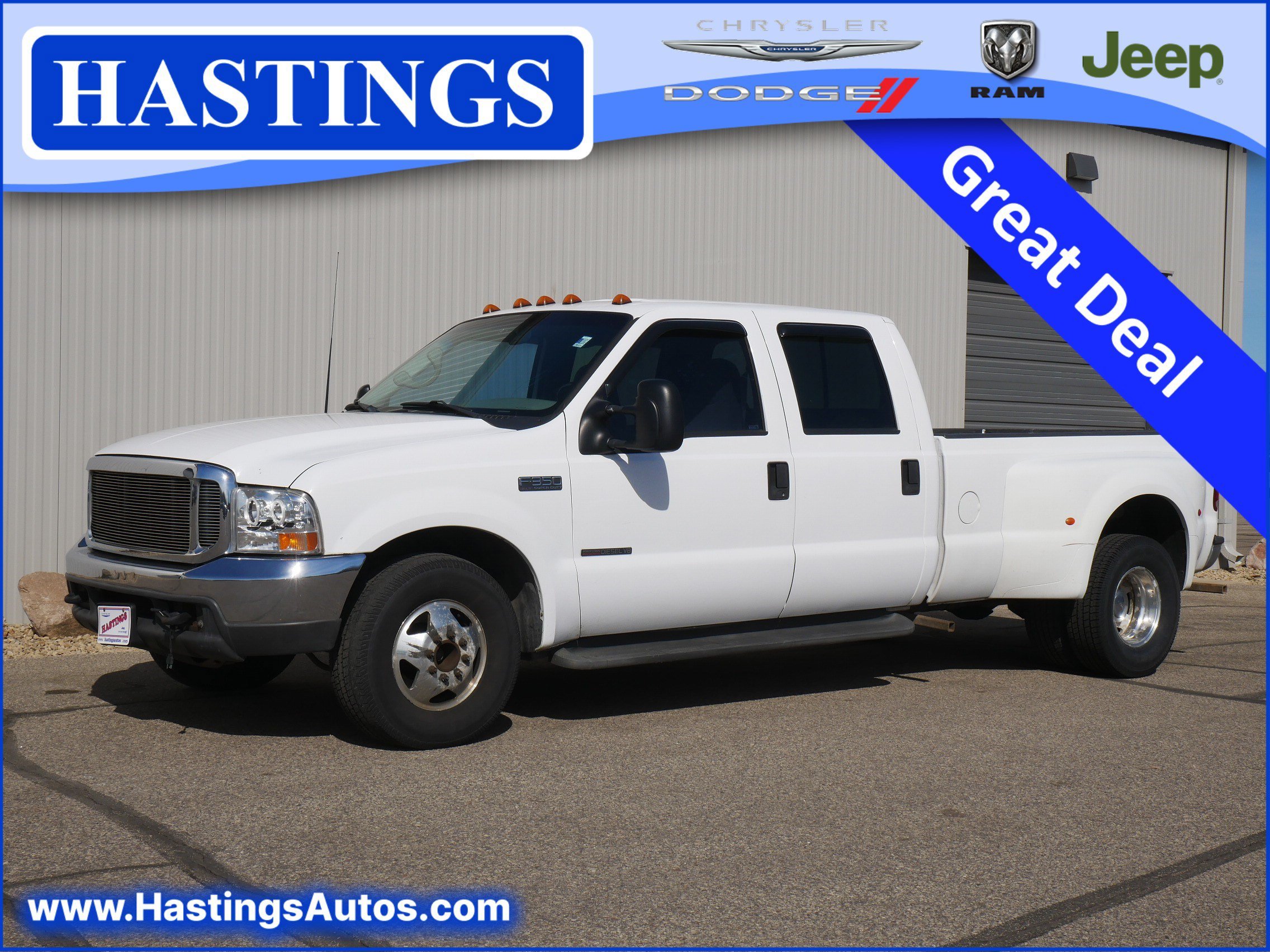 2000 Ford F-350 XLT Crew Cab SWB DRW's photo