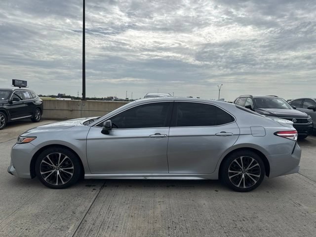 Used 2020 Celestial Silver Metallic Toyota SE image 6