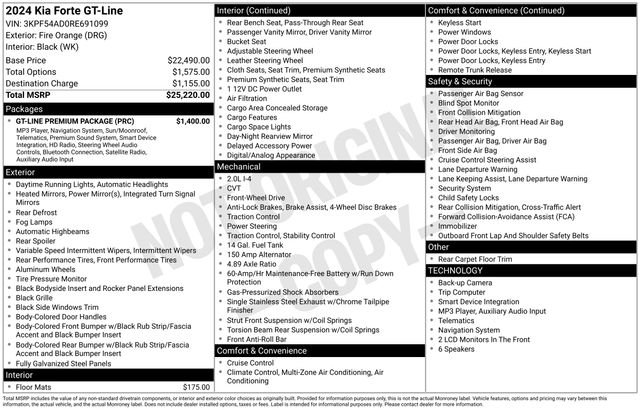 Used 2024 Fire Kia GT-Line image 39