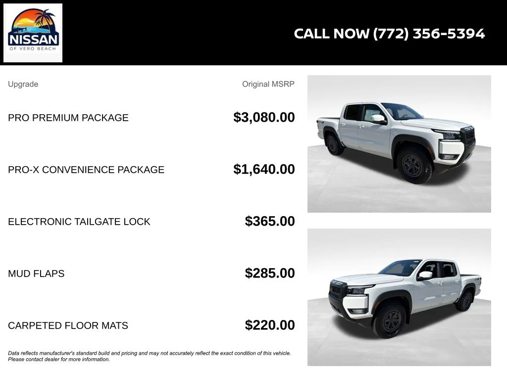 New 2026 Glacier White Nissan Crew Cab PRO-X® image 6
