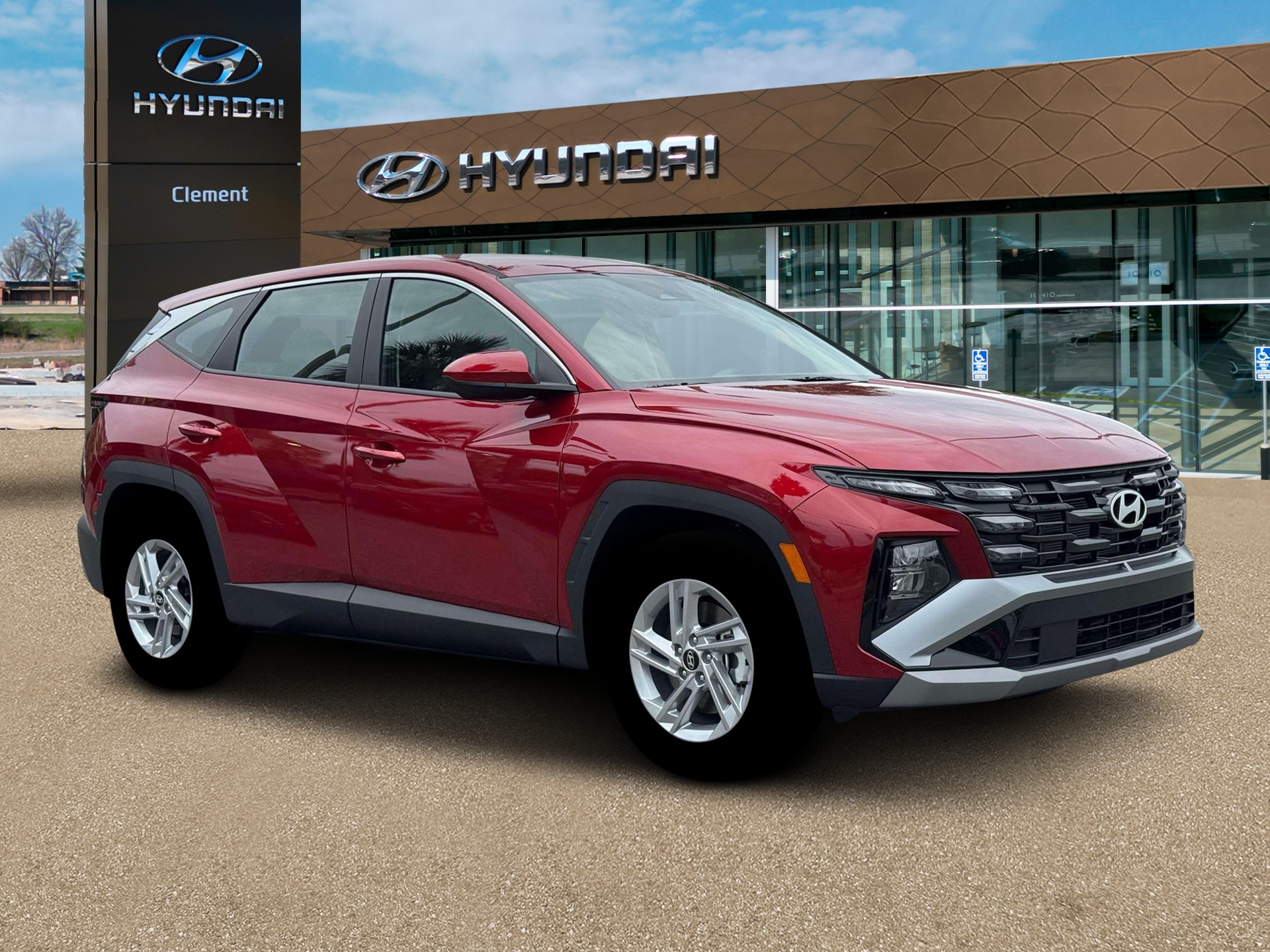 New 2026 Red Hyundai SE AWD image 10