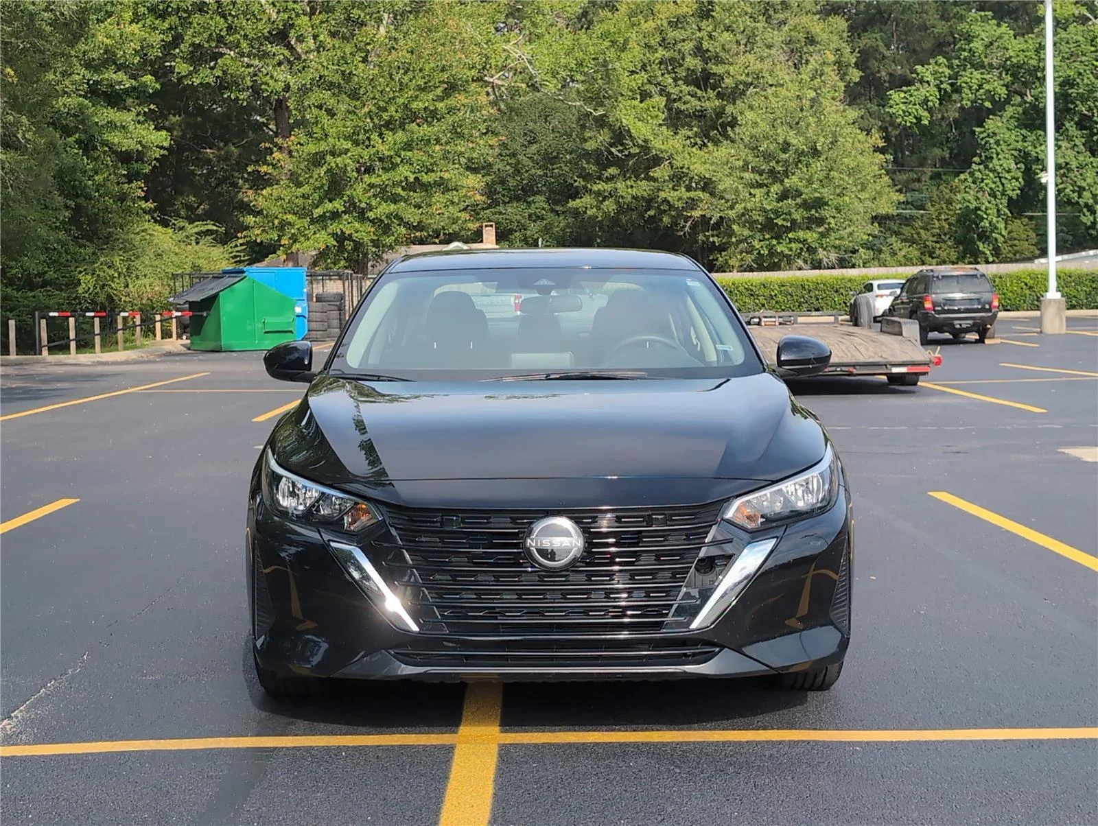 Used 2024 Super Black Nissan SV image 10