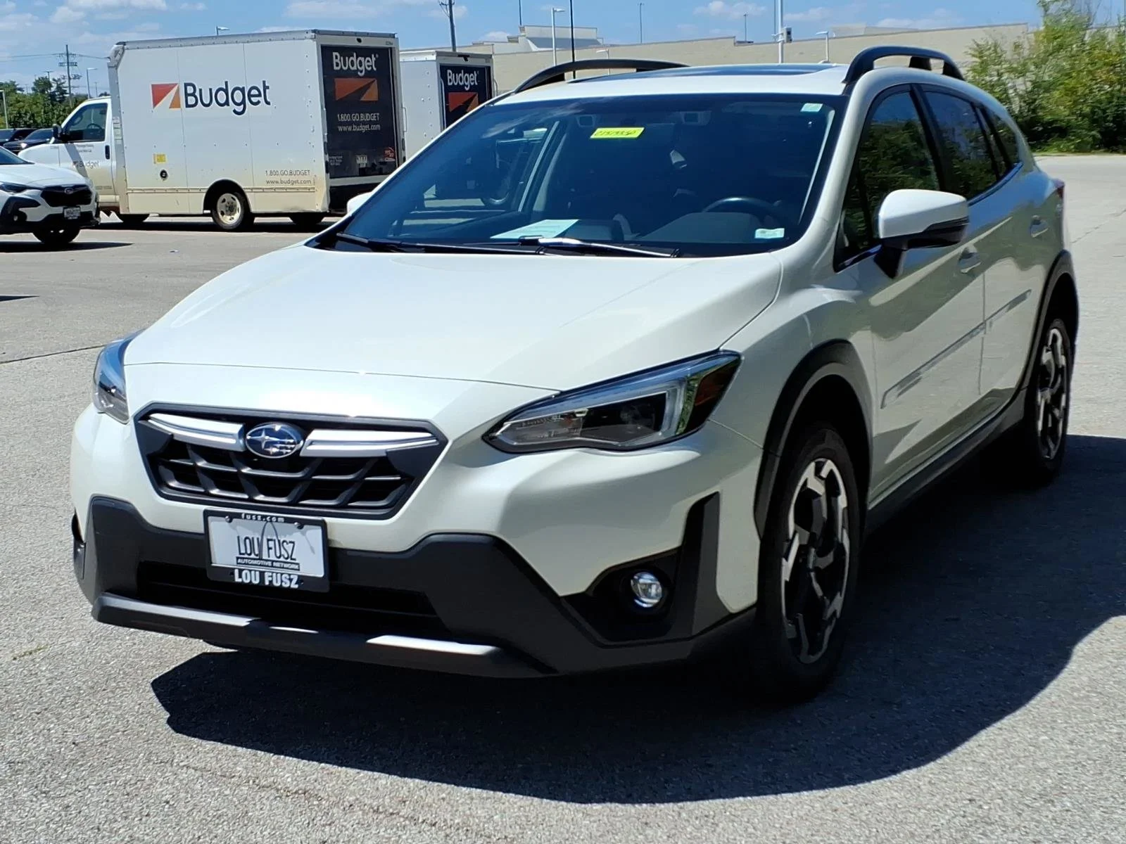 Used 2021 Crystal White Pearl Subaru Limited image 2