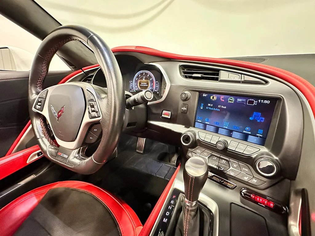 Used 2016 Arctic White Chevrolet Z06 3LZ image 56