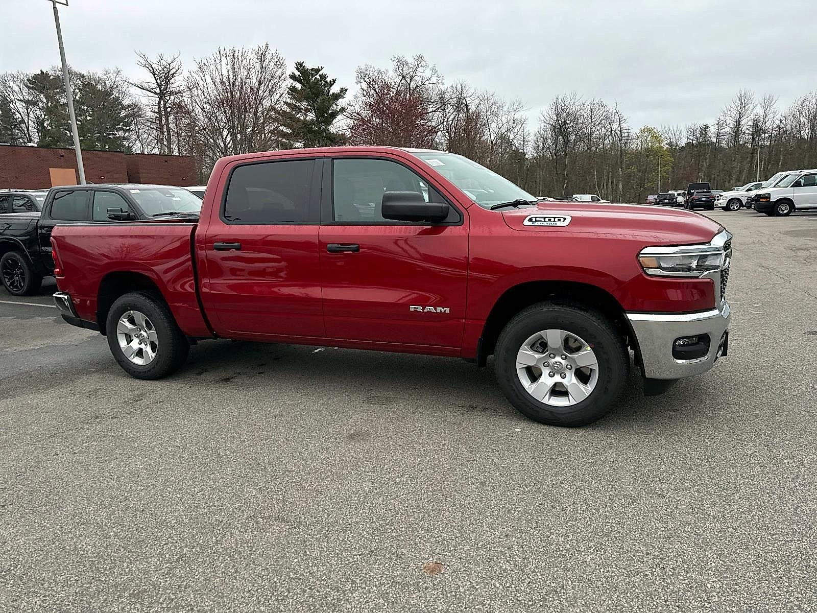 New 2026 Molten Red Pearlcoat RAM Big Horn Crew Cab 4x4 5