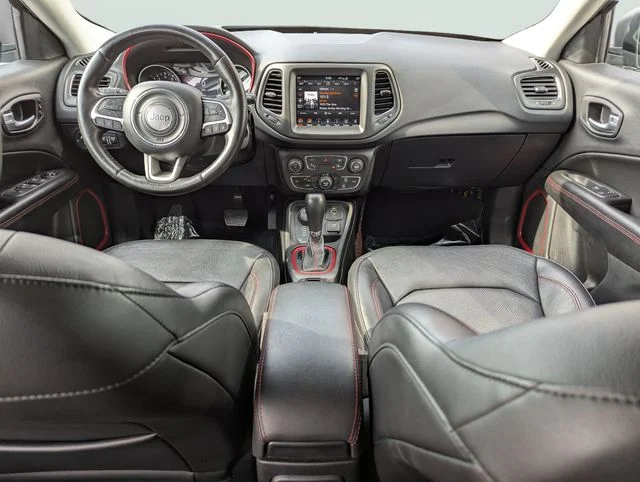 Used 2021 Green Jeep Trailhawk image 12