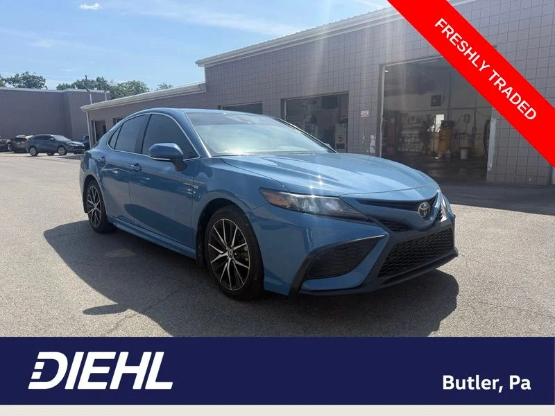 Used 2024 Blue Toyota SE image 1