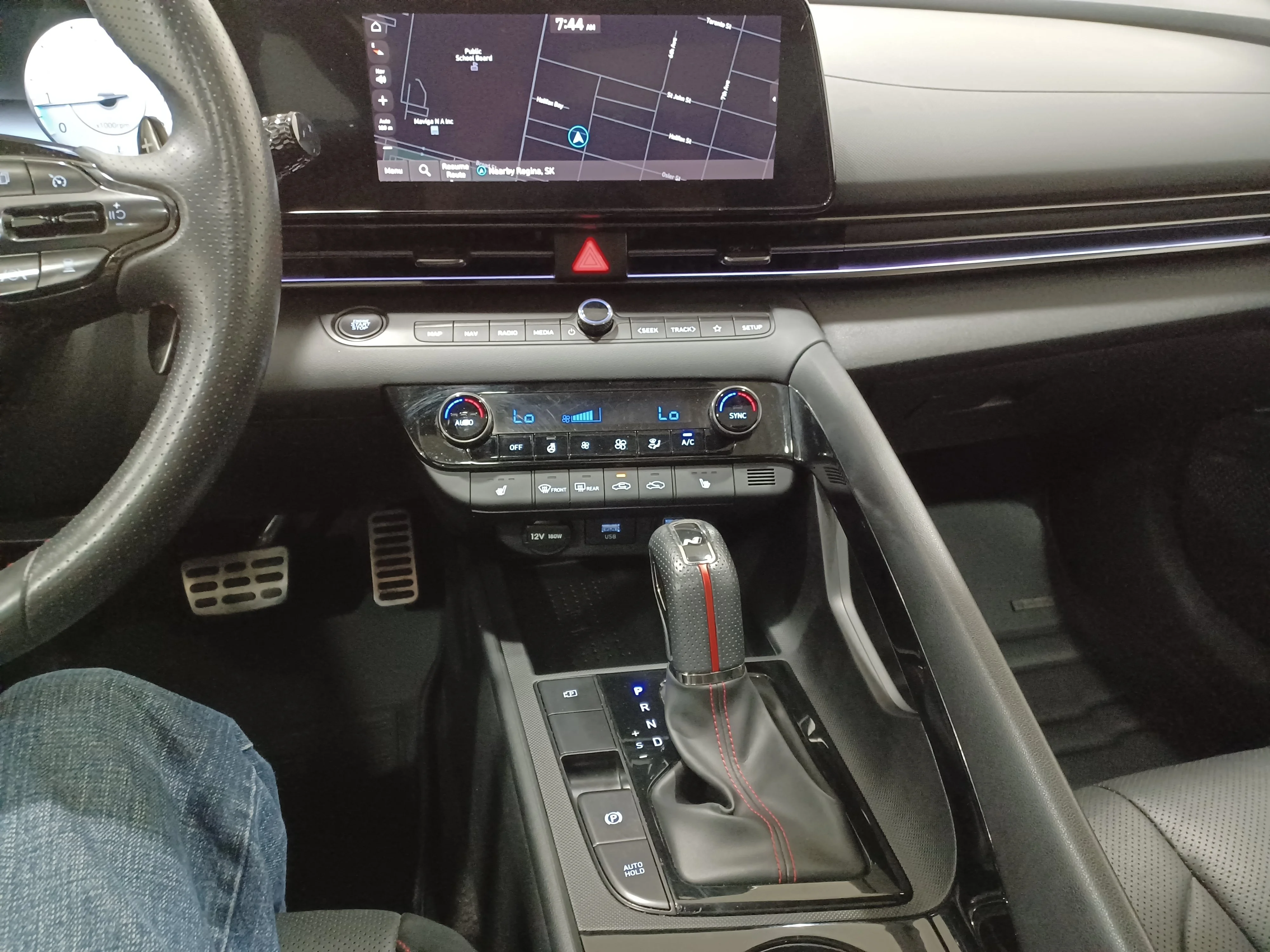 Certified Used 2023 Cyber Grey Hyundai N-Line Ultimate DCT*Adaptive Cruise | Remote Start | Nav | Htd Leather | Sunroof | Htd Wheel | BOSE image 16