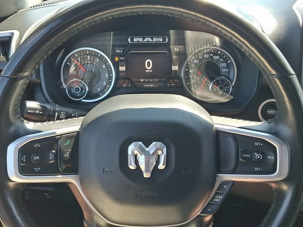 Used 2022 Granite Crystal Metallic Clearcoat Ram Big Horn image 19