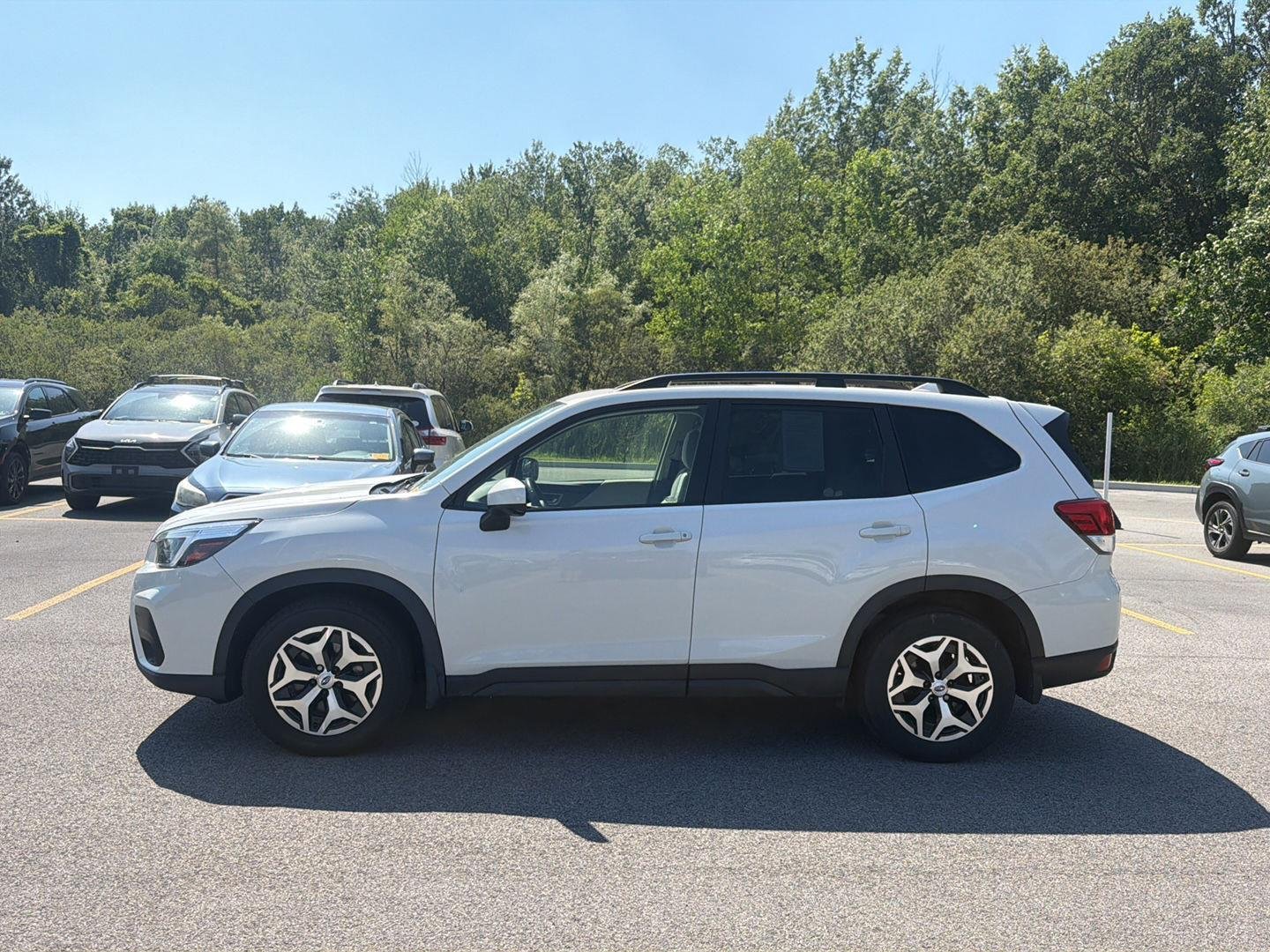 Used 2021 Crystal White Pearl Subaru Premium image 7