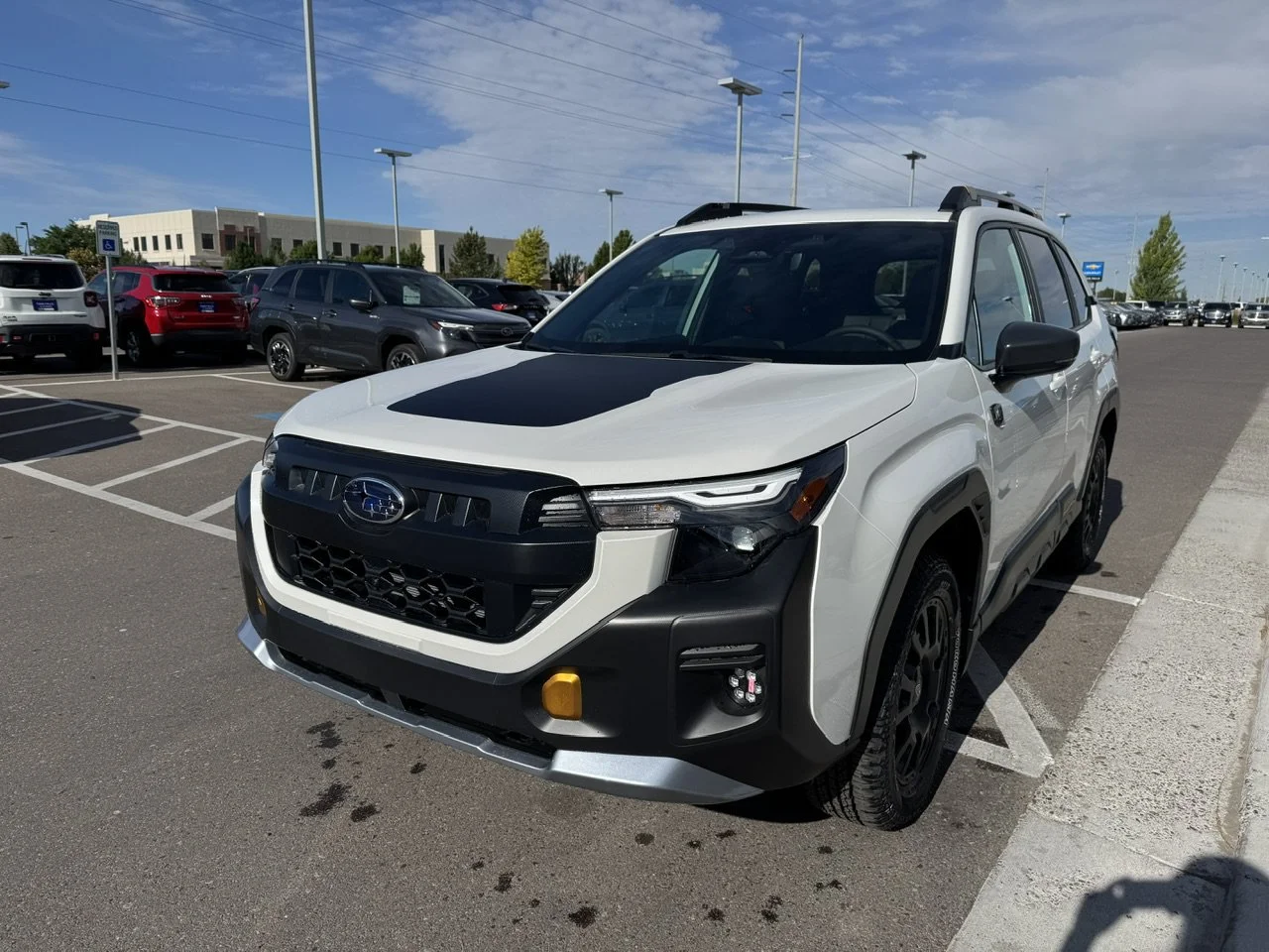 New 2026 Crystal White Pearl Subaru Wilderness image 3