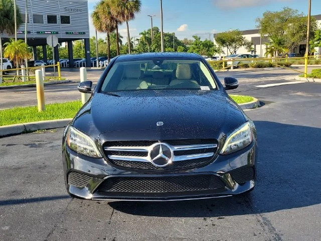 Used 2021 Black Mercedes-Benz C 300 image 2