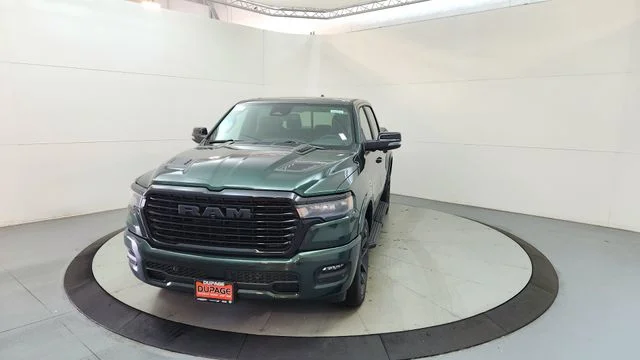 New 2026 Serrano-Green Metallic Exterior Paint RAM Laramie image 2