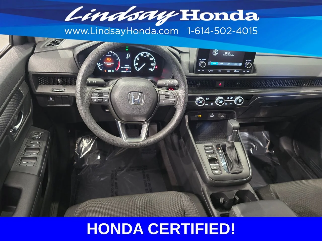 Certified Used 2025 Crystal Black Pearl Honda LX image 17