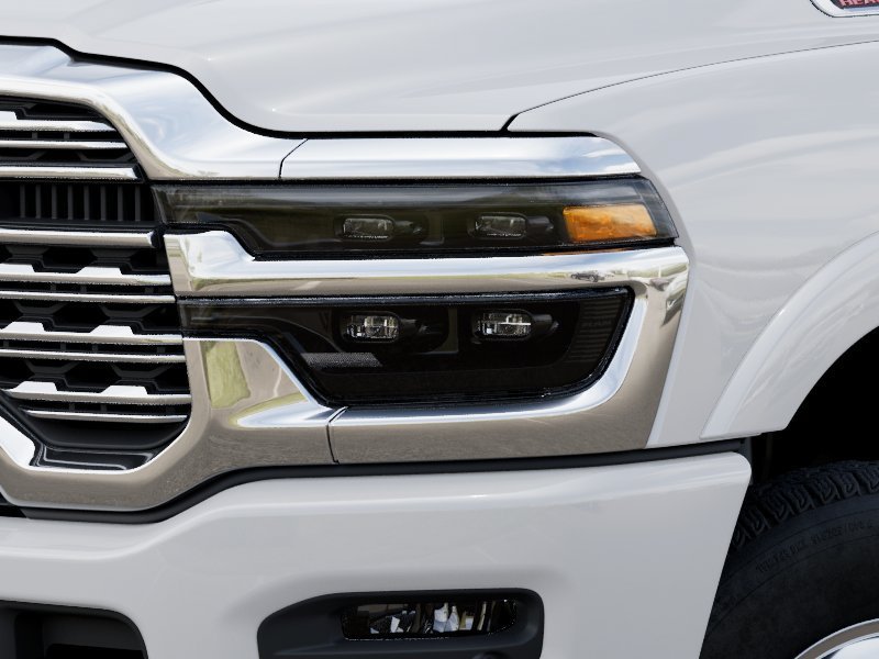New 2026 Bright White Clear-Coat Exterior Paint RAM Longhorn Dually image 10
