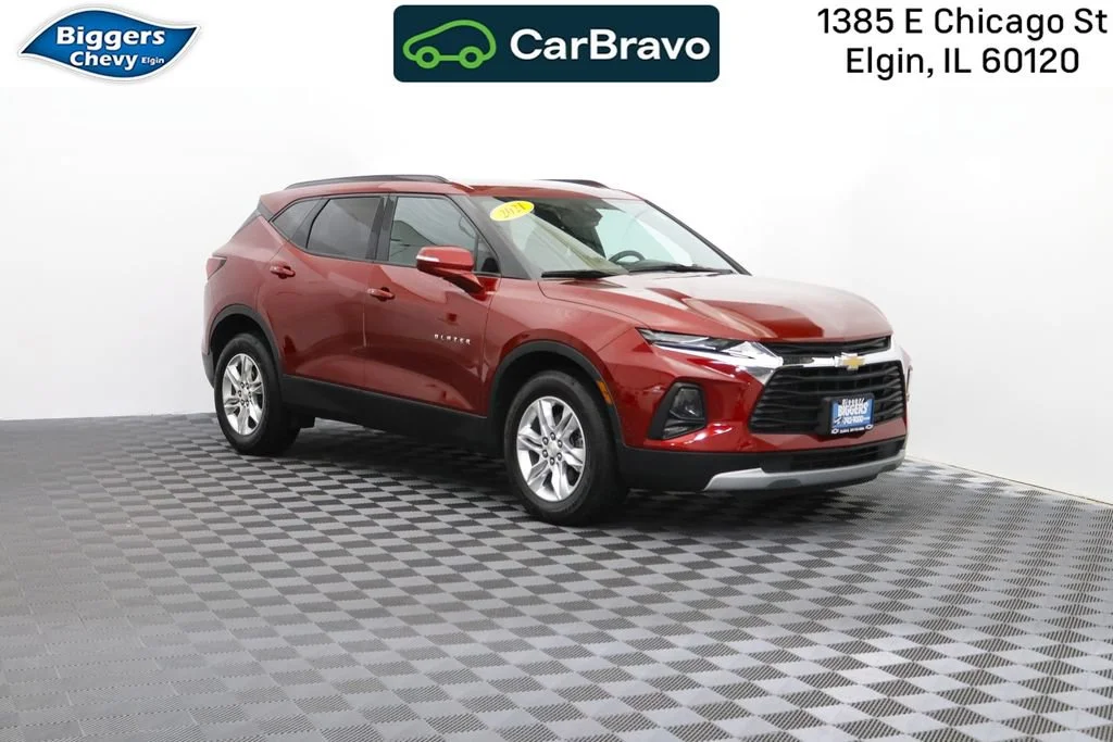 Used 2021 CHERRY RED TINTCOAT Chevrolet LT image 1