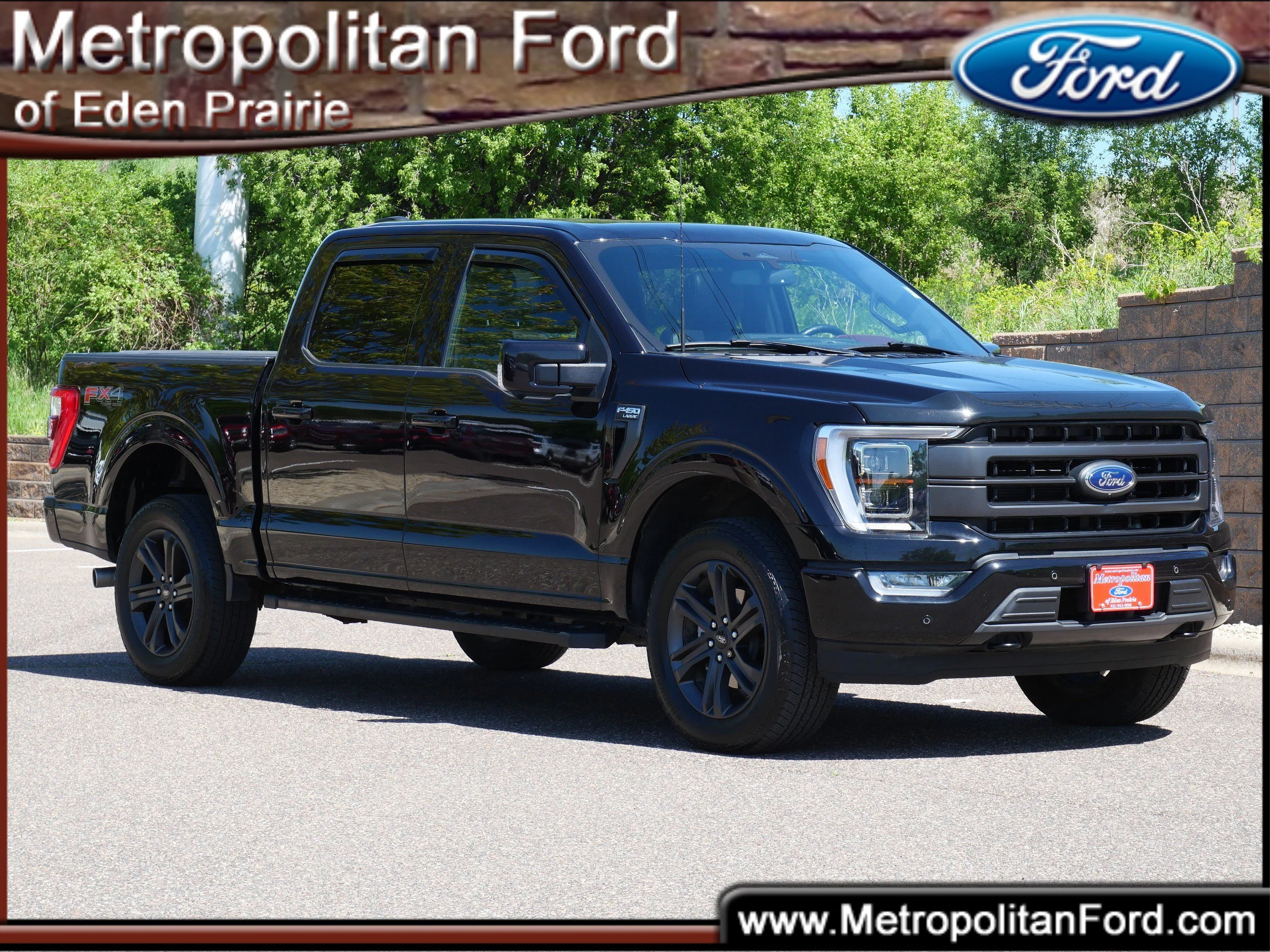 Certified Used 2023 Agate Black Metallic Ford LARIAT image 1