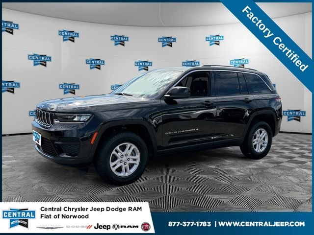 Certified Used 2023 Black Jeep Laredo image 1
