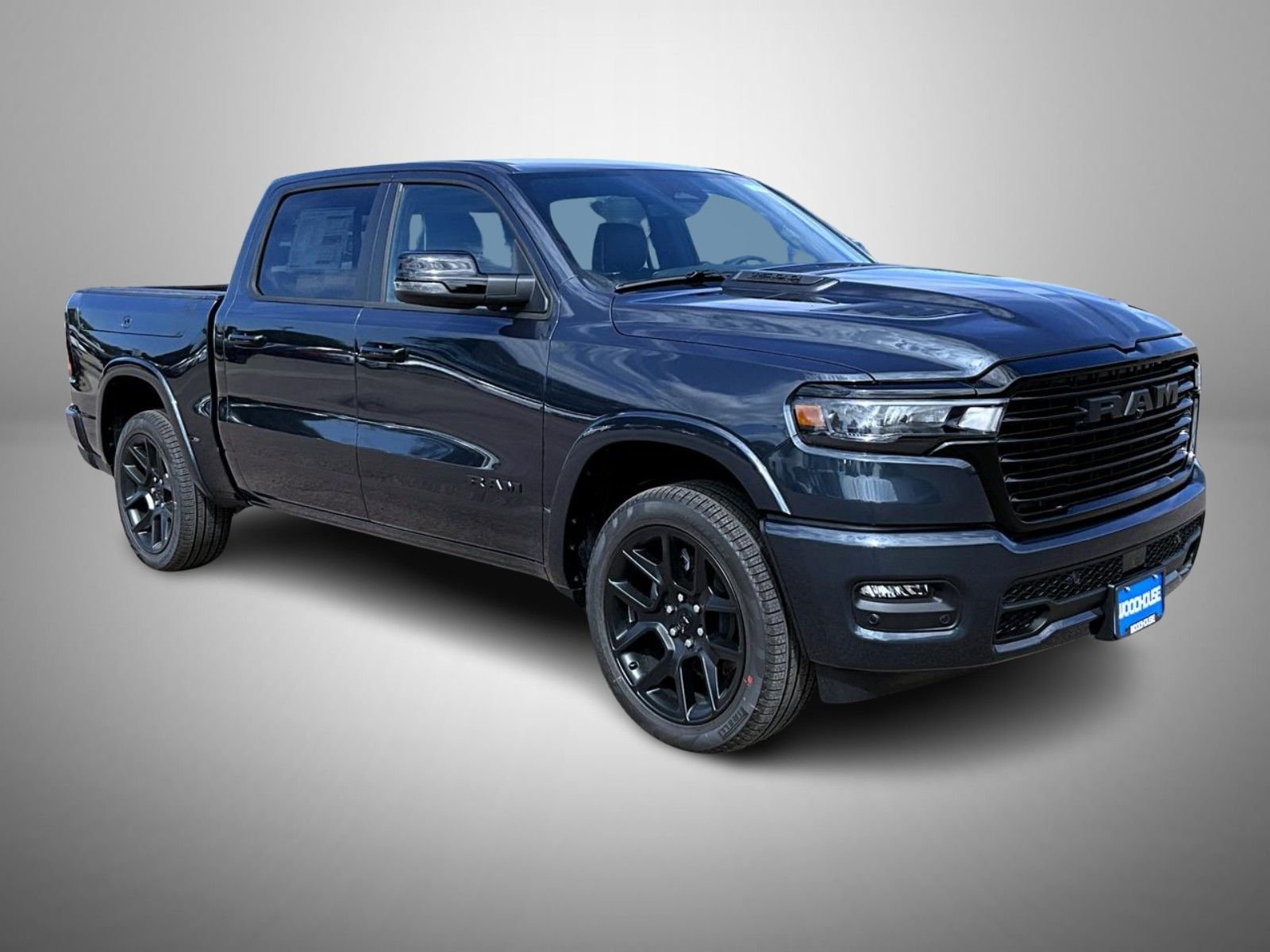 New 2026 Forged Blue Metallic Exterior Paint RAM Laramie image 3