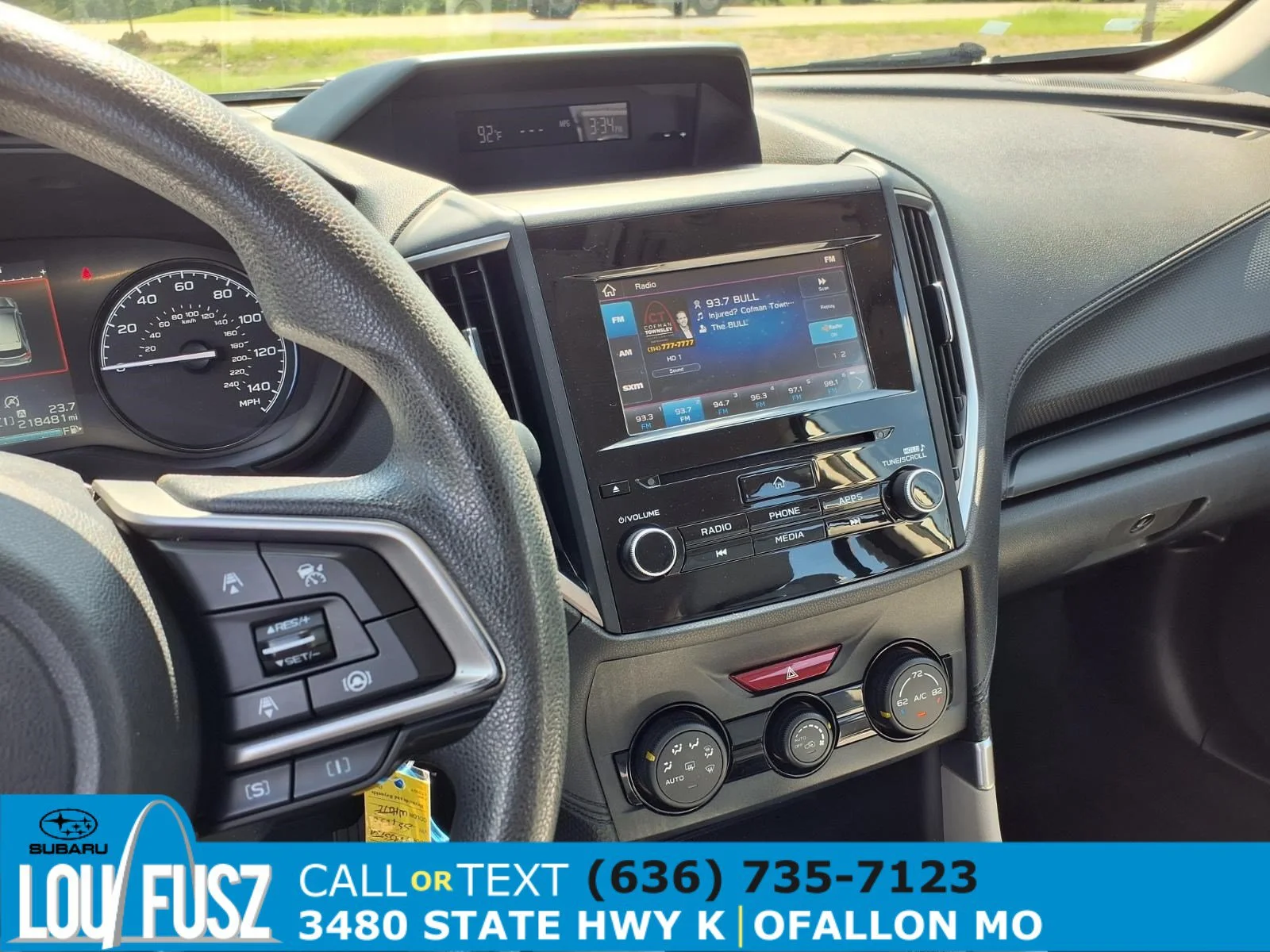 Used 2020 Crystal White Pearl Subaru Base image 11