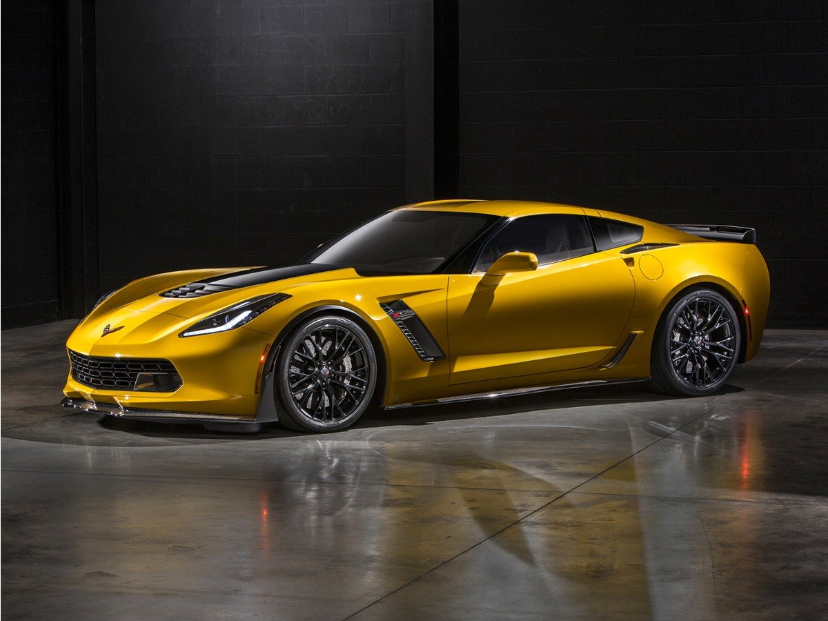 Used 2017 Yellow Chevrolet Z06 image 1
